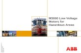 M3000 Low Voltage Motors for Hazardous Areas