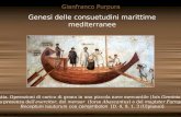 Genesi delle consuetudini marittime mediterranee