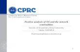 Positive analysis of OS and the network externalities