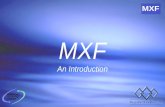 MXF An Introduction