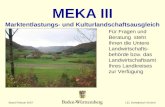 MEKA III Marktentlastungs- und Kulturlandschaftsausgleich