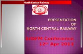 Presentation  of  NORTH CENTRAL RAILWAY
