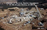 Overview of Particle Physics Experiments  In the-35-year History of KEK-PS  Yorikiyo Nagashima