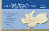 Goods Movement and Traffic Issues In the SACOG Region