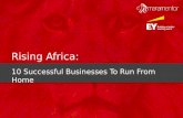 Rising Africa:10 Successful Businesses To Run From Home