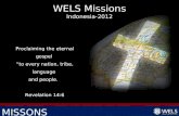 WELS Missions Indonesia-2012
