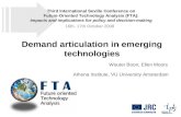Demand articulation in emerging technologies