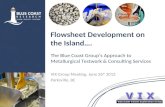 Flowsheet Development on the Island….