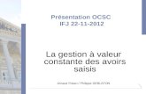 Présentation OCSC  IFJ 22-11-2012