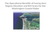 The need to optimize the radar for a coastal region with terrain