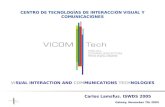 CENTRO DE TECNOLOGÍAS DE INTERACCIÓN VISUAL Y COMUNICACIONES