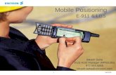 Mobile Positioning E-911 & LBS