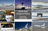 SOFIA SSSC Program  Status Robert Meyer  Program Manager February  18,  2010