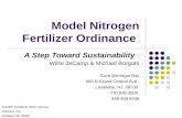 Model Nitrogen Fertilizer Ordinance