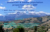 Distances & Stellar population properties using SBF Michele Cantiello