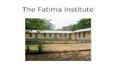 The Fatima Institute
