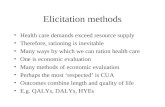 Elicitation methods
