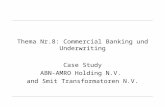 Thema Nr.8: Commercial Banking und Underwriting