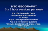 HSC GEOGRAPHY 3 x 2 hour sessions per week