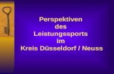 Perspektiven  des  Leistungssports  im  Kreis Düsseldorf / Neuss