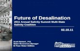 Future of Desalination 2011 Annual Salinity Summit Multi-State  Salinity Coalition