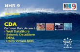 CDA Common Data Access Ltd - Well DataStore - Seismic DataStore - DEAL - UKCS Virtual NDR