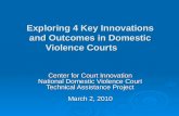Exploring 4 Key Innovations and Outcomes in Domestic Violence Courts