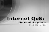 Internet  QoS :  Pieces of the puzzle
