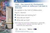 PQE:  The search for Pentaquark partner states at Jefferson Lab Hall A, E04-012