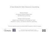 A New Model for Web Resource Harvesting