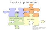 Faculty Appointments