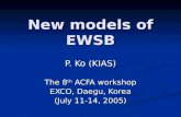 New models of EWSB