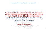 PROGRAMME Société Civile –Euromed -