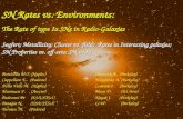 SN  Rates  vs.  Environments :  The Rate of  type Ia SNe  in Radio- Galaxies