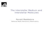 The Interstellar Medium and  Interstellar Molecules