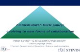 Flemish-Dutch HLTD policy: evolving to new forms of collaboration
