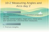 10-2 Measuring Angles and Arcs day 2