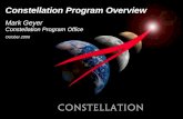 Constellation Program Overview Mark Geyer Constellation Program Office October 2006