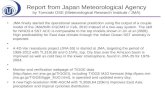 Report from Japan Meteorological Agency by Tomoaki OSE (Meteorological Research Institute / JMA)