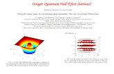 Integer Quantum Hall Efect  (lattices)