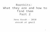 Rootkits:  What they are and how to find them Part 2