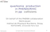 quarkonia   production  in PHENIX/RHIC  in  pp  collisions
