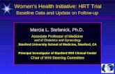 Women’s Health Initiative: HRT Trial Baseline Data and Update on Follow-up
