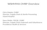 WSHMMA CMRP Overview