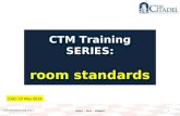 CTM Training SERIES: room standards