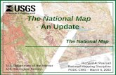 The National Map - An Update -
