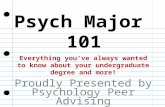 Psych Major  101