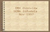 DMX Overview SEMA Infodata  Nov 1997