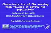 Characteristics of EDs serving high volumes of safety-net populations