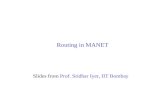 Routing in MANET